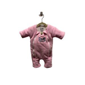 Baby Merlin's Pink Sleepsuit Infant Size Small 3-6mo